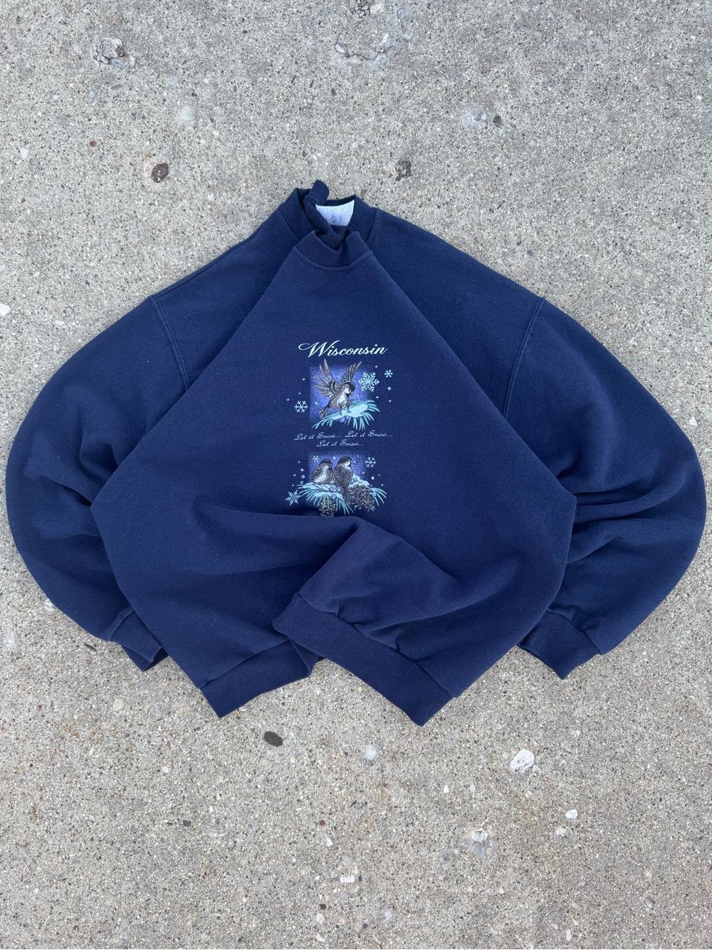 Vintage Wisconsin Crewneck Sweater